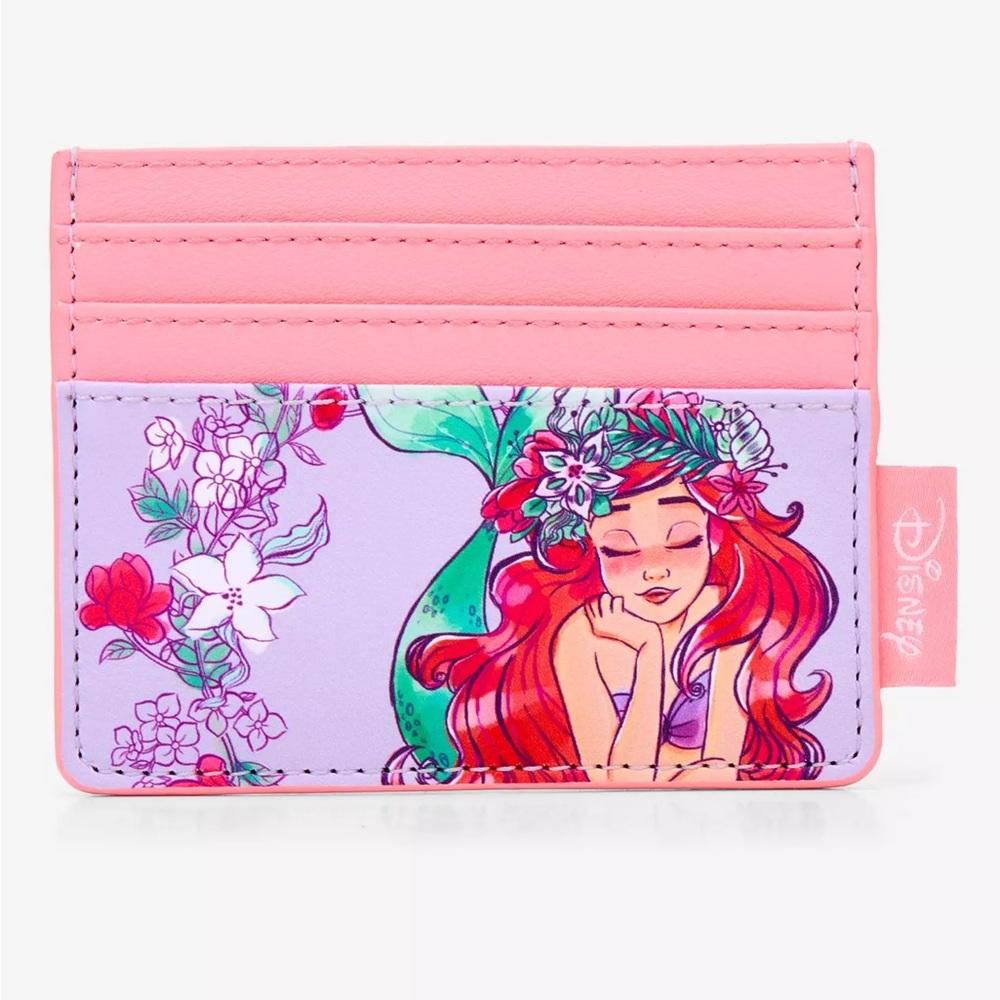 Loungefly Disney The Little Mermaid Floral Dream
Cardholder NWT